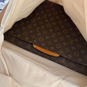 Louis Vuitton Monogram Canvas Document Bag | Vintage | Never Used